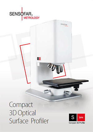The new compact, flexible and powerful 3D profiler, S lynx