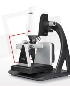 3D optical profilometer with five axis