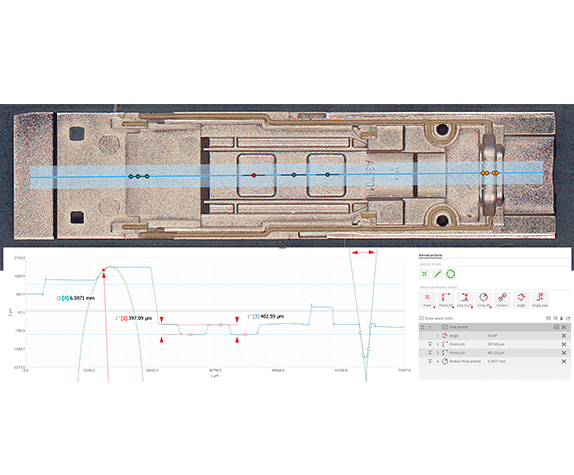 PCB metal component and graph