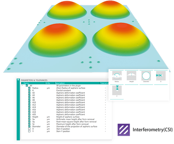 Array of microlenses_Aspheric