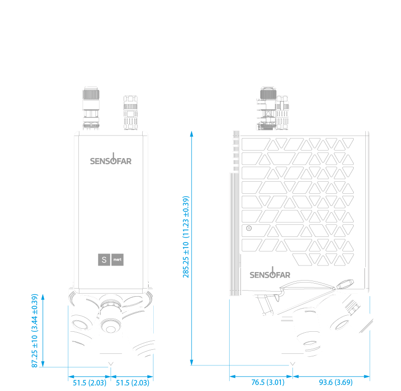 S mart sensor dimensions