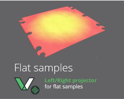 Flat sample Left&Right projector