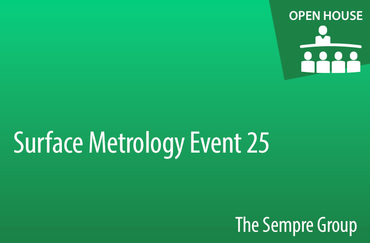 Surface Metrology Event