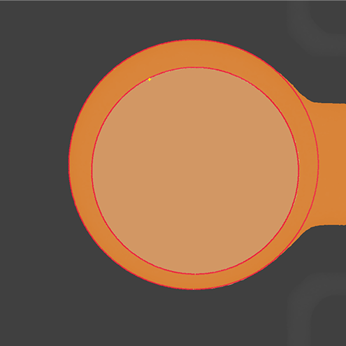 Stud thickness plugin 2D