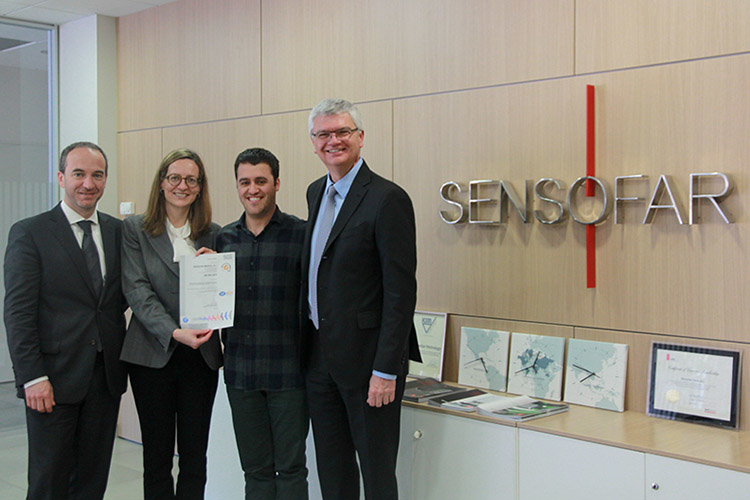 Sensofar Medical receives ISO 9001:2015 certification from SGS Sensofar Medical receives ISO 9001:2015 certification from SGS
