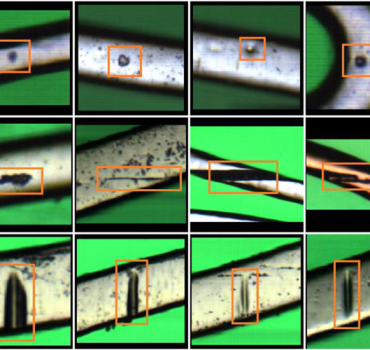 Automated stent defect detection and classification with a high numerical aperture optical system