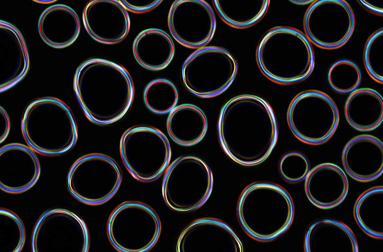 Characterization of surfaces that generate structural color by total internal reflection Characterization of surfaces that generate structural color by total internal reflection