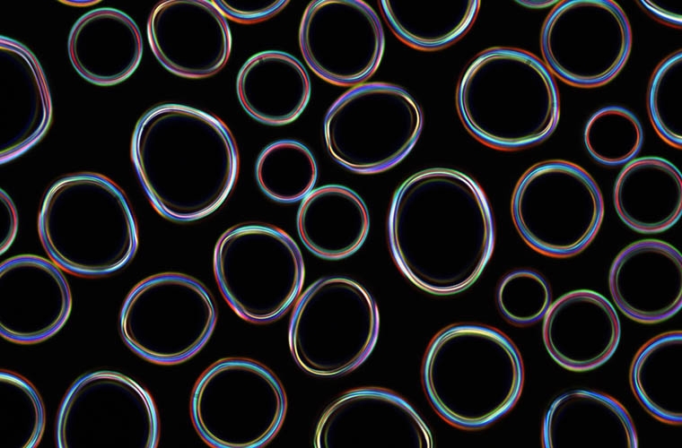 Characterization of surfaces that generate structural color by total internal reflection Characterization of surfaces that generate structural color by total internal reflection