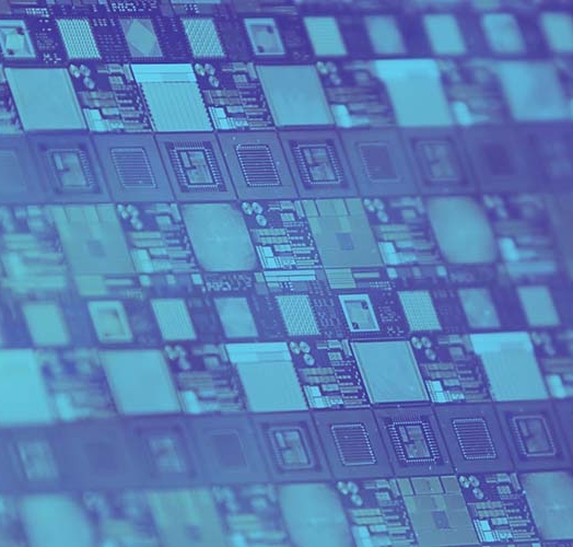 Charakterisierung der temperaturbedingten Veränderung der Form und Textur eines Siliziumwafers