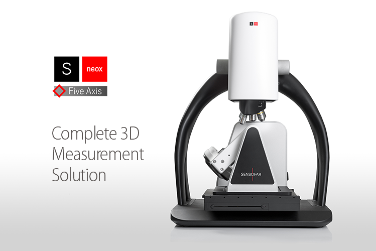 Complete and fast 3D measurement solution, new S neox Five Axis Complete and fast 3D measurement solution, new S neox Five Axis