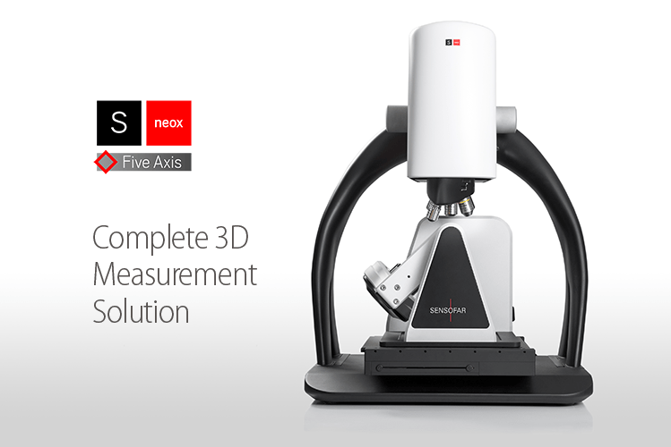新しい高速フル3D測定ソリューション、S neox Five Axis 新しい高速フル3D測定ソリューション、S neox Five Axis