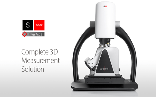 完整且快速的 3D 测量解决方案，全新 S neox Five Axis