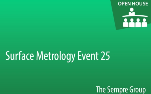 Surface Metrology Event 2025
