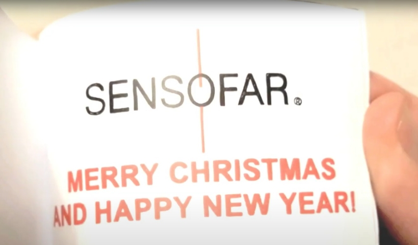 Sensofar Christmas Greetings 2018